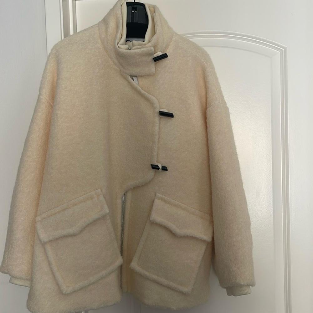 Ganni winter coat. New with tags.